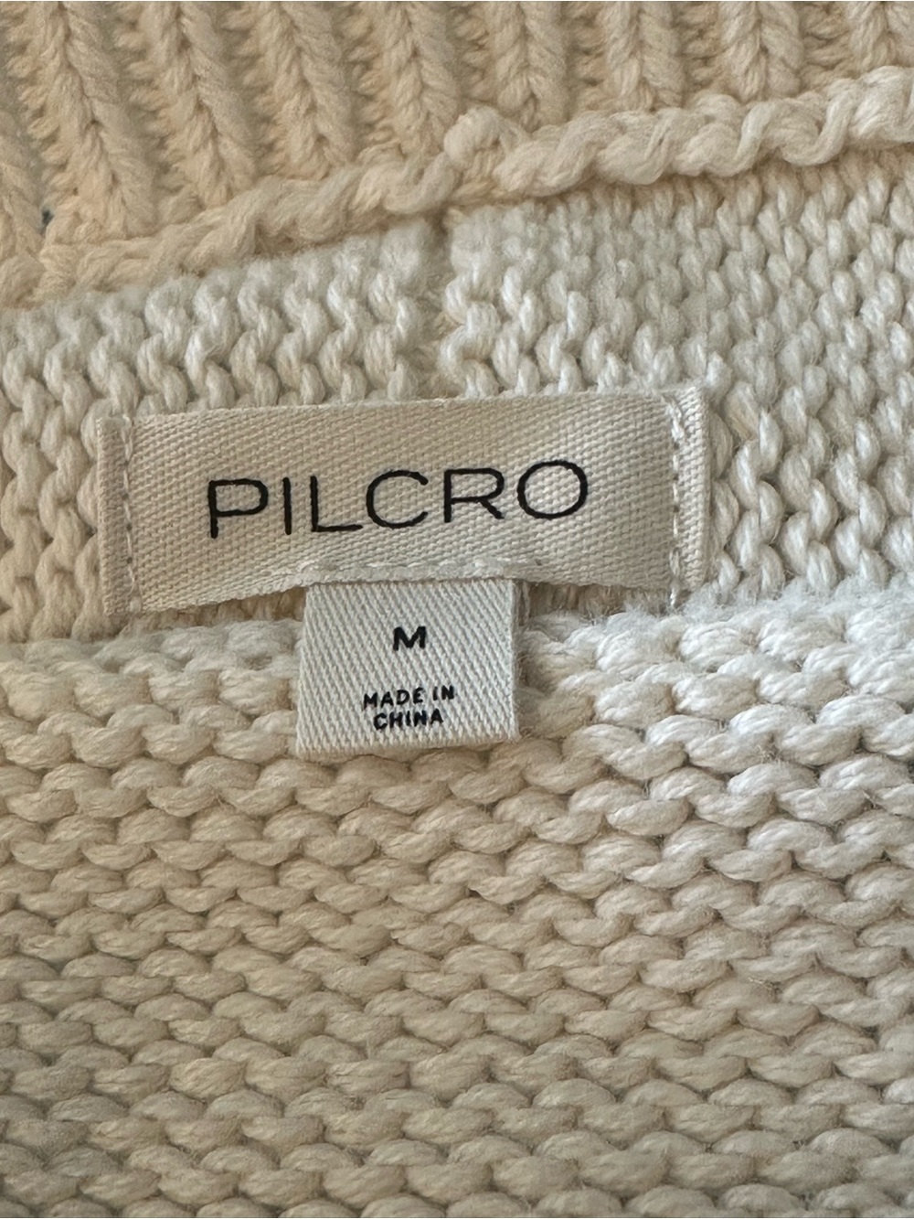 New with Tag! Anthropologie Pilcro “Southcoast Speedway' Graphic Knit Sweater M - Picture 8 of 12